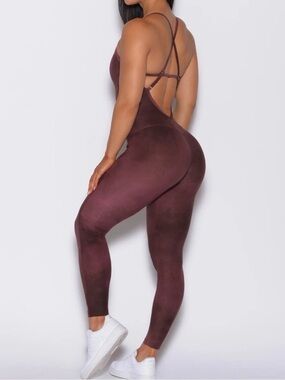 Bombshell Sportswear Sculpt Bodysuit, Vintage Port